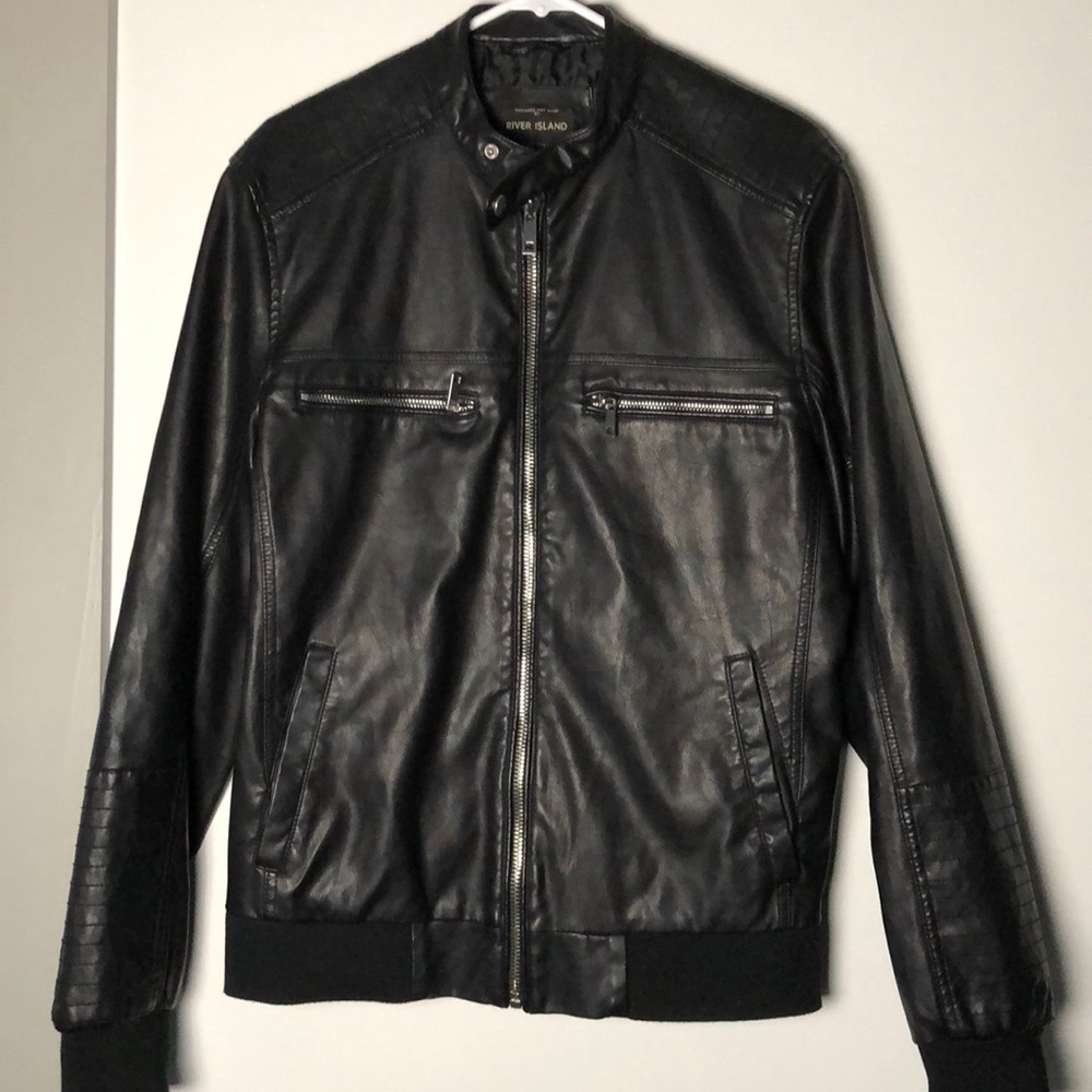 Black jacket by river island